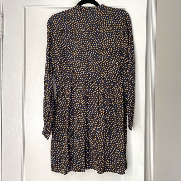 NWT Bonpoint $395 Navy Heart Dress Small Sample - Picture 3 of 11